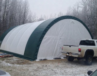 30'x40'x15' Dome Storage Shelter (450g PVC) | Storage Shed