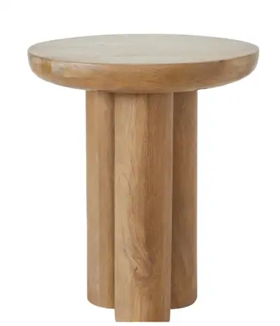 solid mango wood honey accent table made in india, View more