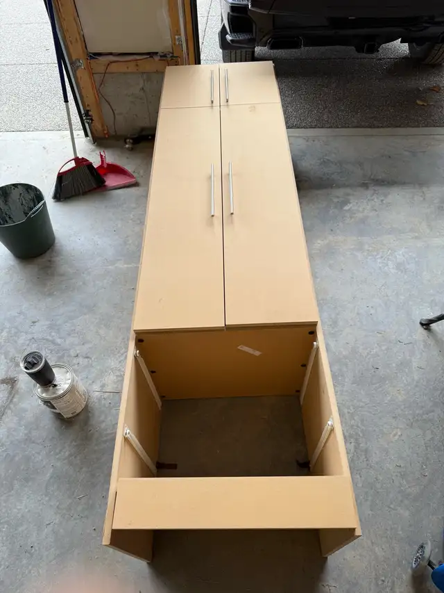 MDF Cabinet and shelving in Free Stuff in Calgary - Image 2