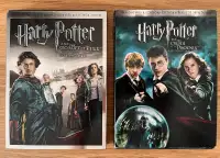 Lot de 2 DVD Harry Potter