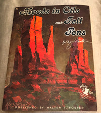 Moods in Oils and Felt Pens art book