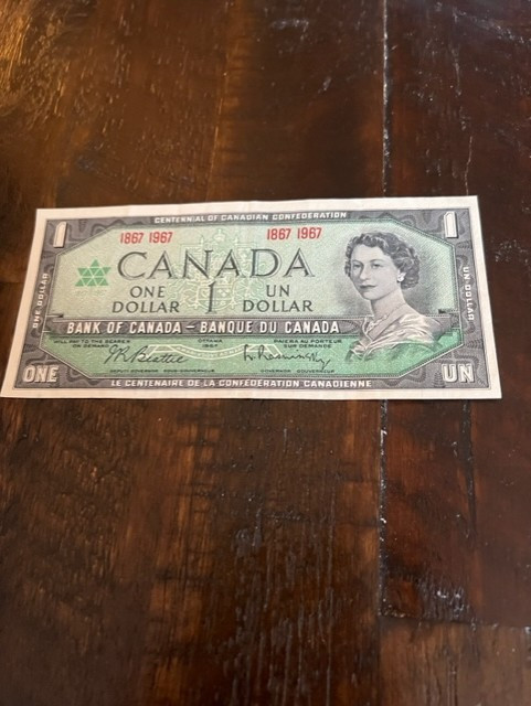 Centennial One Dollar Bill in Arts & Collectibles in Norfolk County