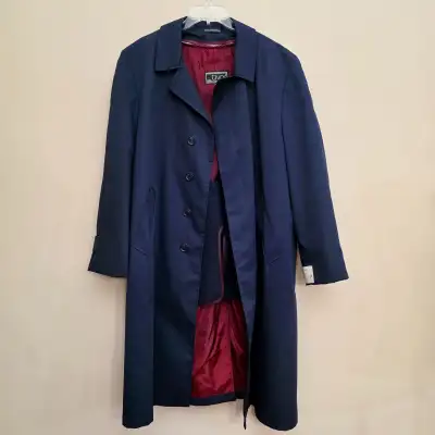 New Men’s Tivoli Overcoat or Trench Coat Size 42R – Only $40, View more