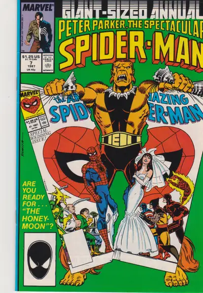 Marvel Comics - The Spectacular Spider-Man - Annual #7 (1987)., View more