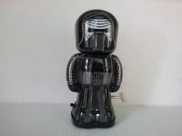 Tin Toy Darth Vader With Windup Key And Rolling Wheels
