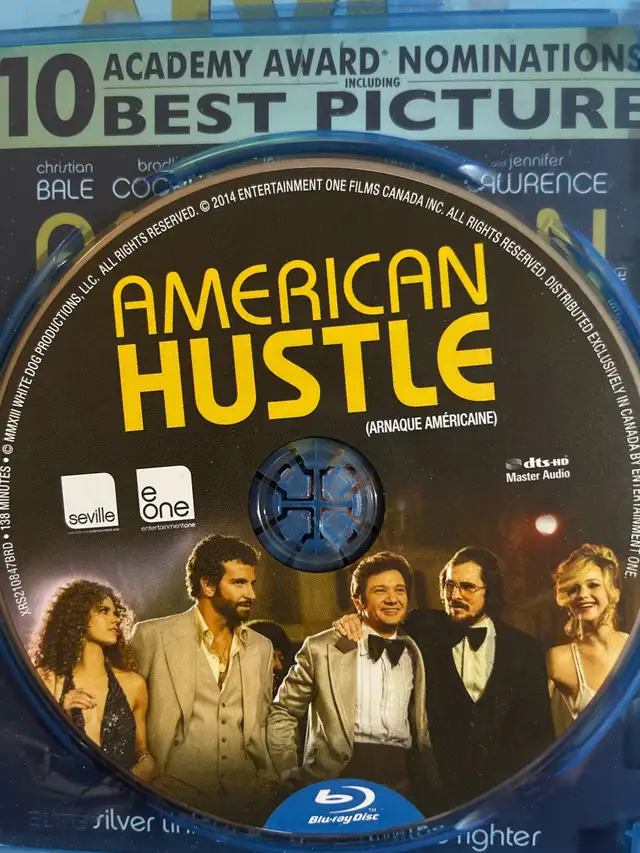 american hustle Blu-ray bil 6$ in CDs, DVDs & Blu-ray in Lévis - Image 4