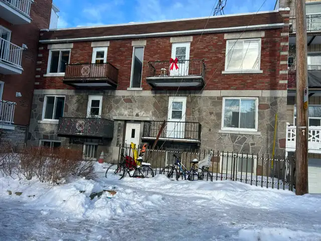 Rosemont petite patrie 4 1/2 une seule chambre 1395$