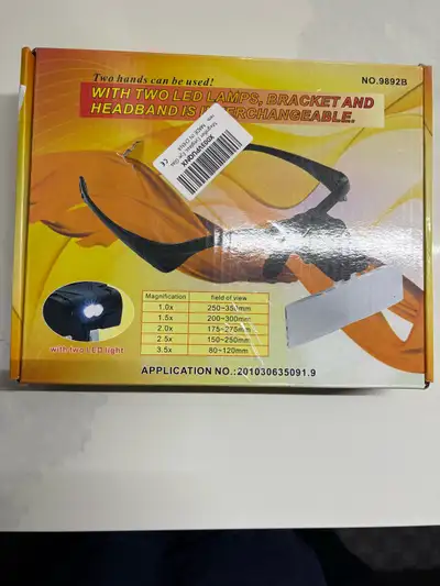 LED Headband Magnifier Glasses, View more