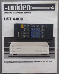 Wanted: Uniden Satellite Dish Control Unit