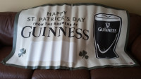 St Patrick's  Day Guinness bar banner  6'X 3' approx.