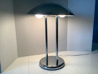 Robert Sonneman's CHROME MUSHROOM lamp for IKEA