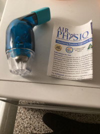 Air physio : mucus clearance device ( unused) $2.00