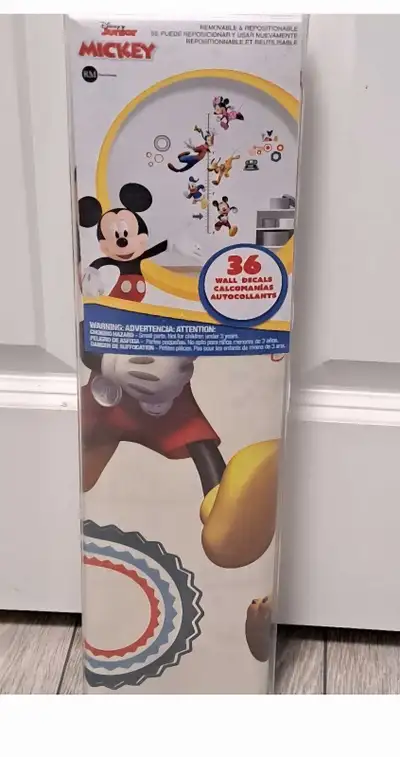 Brand New Roommates 26 piece Mickey Mouse Wall Decals, View more