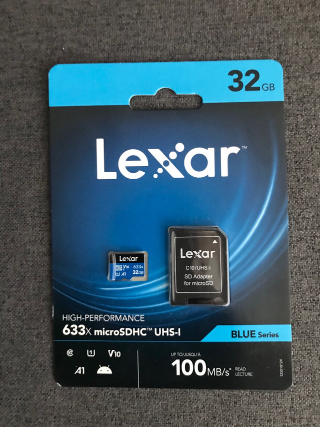 Lexar SD Adaptor - $5 in Cameras & Camcorders in Hamilton