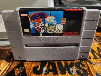 Loose copy of Mario Paint for the Super Nintendo Entertainment System. Tested and functional.