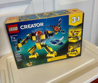 LEGO Underwater Robot LEGO Creator #31090 Building Kit Retired