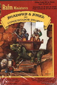 RAFM Shadows & Steel #2002 Conquistador Dwarves AD&D 25mm