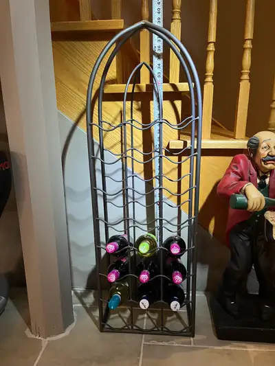 Wrought Iron Wine holder, View more