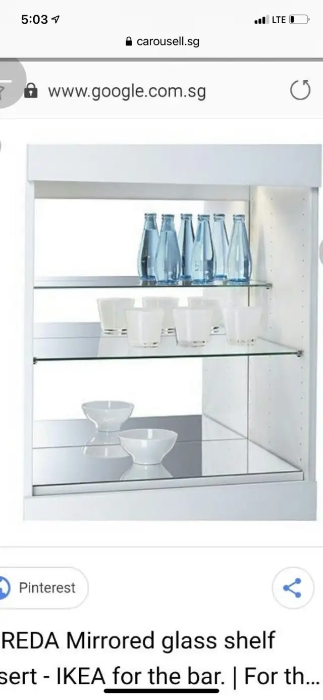 Ikea Besta display cabinet tv stand in Hutches & Display Cabinets in Oshawa / Durham Region - Image 11