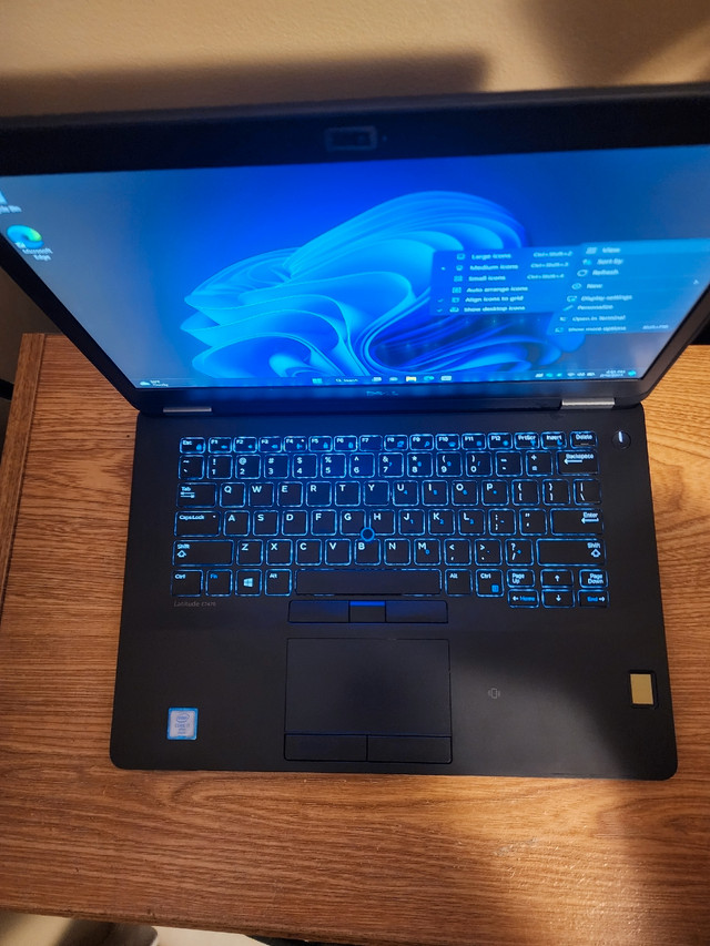 Dell Latitude E7470 i7 Laptop (Windows 11) Laptops Moncton Kijiji