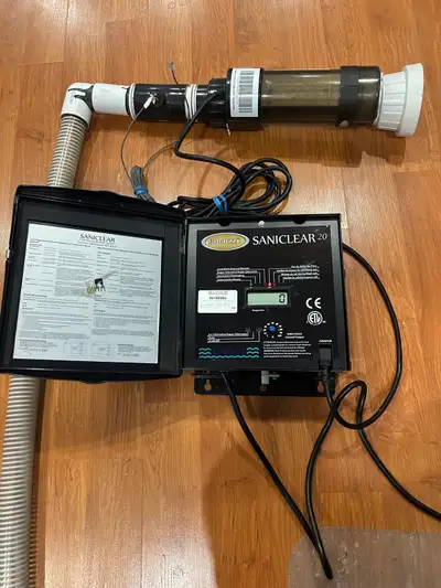 generateur chlor  Jacuzzi Carvin SANICLEAR 20 chlorine generator, View more