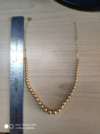Beautiful Gold necklace 22k available for sale
