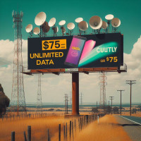 Unlimited Talk, Text & Data Plan: $75/month - Sign Up Now for $5