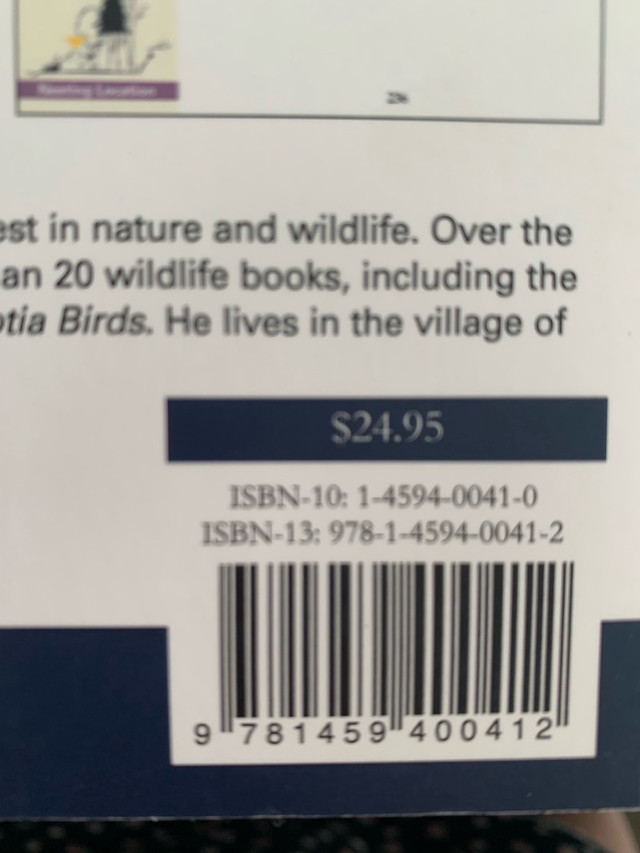  Book Ontario birds, Lorimer Field guide, soft cover in Non-fiction in La Ronge - Image 3