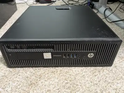 Desktop HP i5-3.3, 8GB RAM, Wifi, 256GB SSD - Win 11 with Word, View more