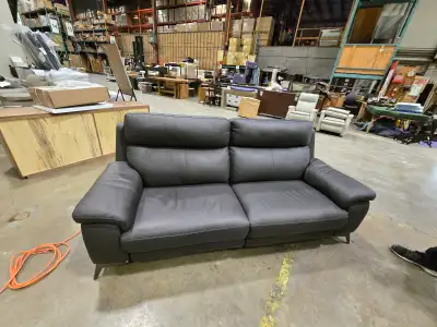 MUSE power ALEX sofa SHALE like new!, View more