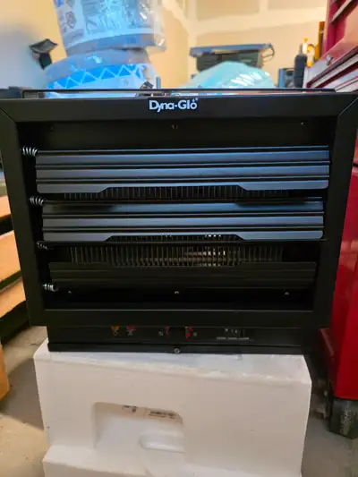 New Construction heater, only used 3 times in a garage. Excellent condition.