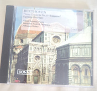 Beethoven Piano Concerto No. 5 "Emperor" Egmont Overture CD