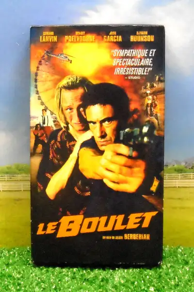 Cassette Vidéo VHS...De ma collection..."Le Boulet"...Gérard Lanvin...Comédie Action...1 h 47 mins.....