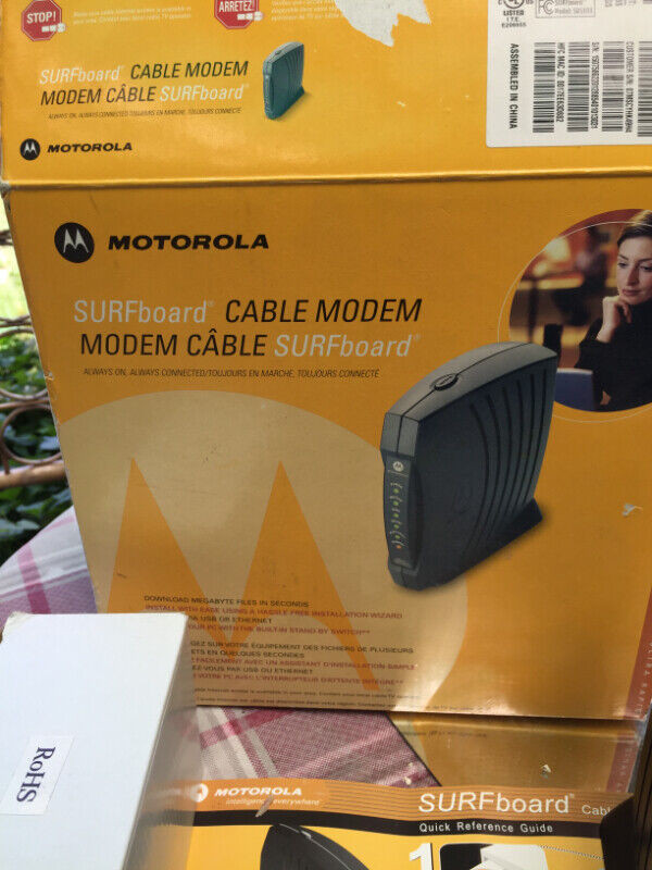 Motorola   Modem new never used dans Appareils électroniques  à Région de Mississauga/Peel - Image 2