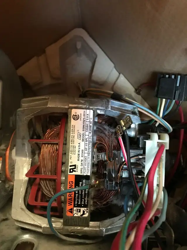 Maytag/Whirlpool.  dryer motor and blower unit with wiring in Washers & Dryers in Markham / York Region - Image 3