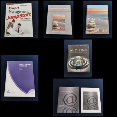 Accounting & Business Administration Textbooks – $30 for the bundle (8 books) Selling several Busine...