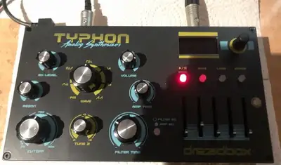 Dreadbox Typhon analog synthesizer, View more