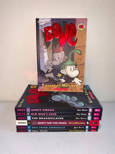 Kids Bone Graphic Novels $4 each, p/u Calgary NW, View more