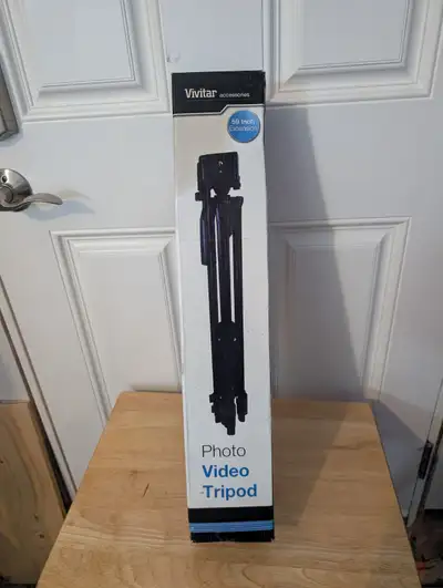 Vivitar 59 Inch Photo / Video Tripod - NEW in Box, View more