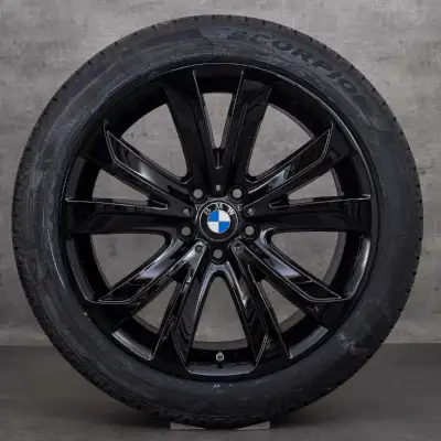 *** BMW X5 20" Genuine BMW OEM Rims brand NEW Pirelli winter tires* PRICE: - $450 per rim & new tire...