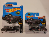 STH Hot Wheels Batman super treasure hunt short+long cards chase