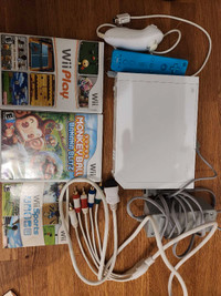 Nintendo Wii Console (Software Modded) + Games