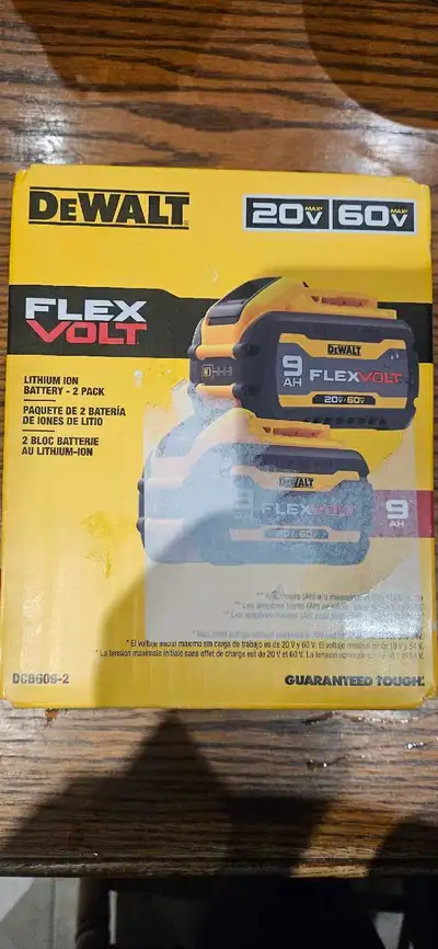 BRAND NEW 9AH FLEXVOLT BATTERY , View more