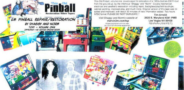 PINBALL MACHINE RESTORATION DVD ... 2 HOURS ... in Arts & Collectibles in Kitchener / Waterloo - Image 2