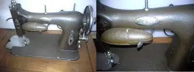 Machine à coudre White Rotary 110 volts fonctionnel, 4 ans pas fonctionné remiser, possibilité de fa...