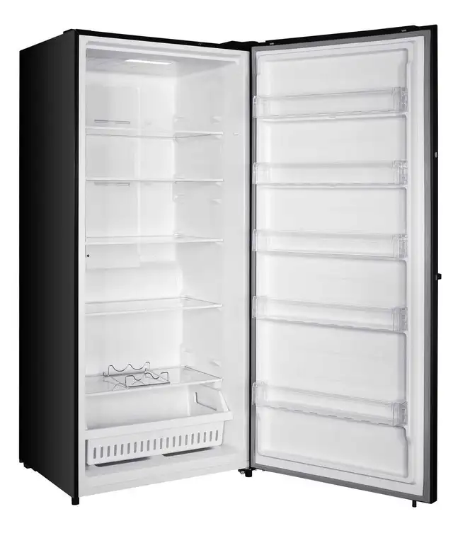 Marathon - 21.2 cu. Ft Upright Freezer in Black Stainless 62854394093314122