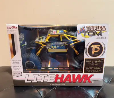 LiteHawk Lil' Triple 4 Tom 4x4x4 RC Car 4x4, View more