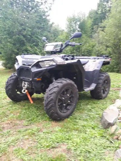 Yes its available,no interest in low offers,senior owned,2023 Polaris Sportsman 850 HD,premium,pursu...