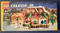 Brand new Lego Winter Market Stall 50602