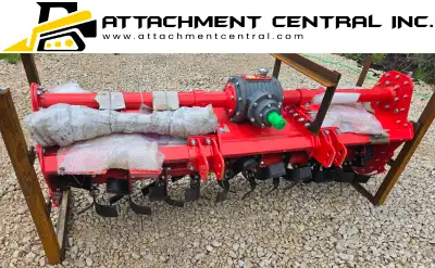 Wolverine 72" Rotary Tiller Tractor Attachment 3PTH, View more